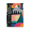 Volcanic Abstract Linen Notebook | Ohh Deer