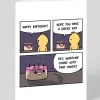 Whatcha' Doing With That Knife? Birthday Card | Ohh Deer