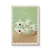 White Orchid in Water A6 Paperback Notebook