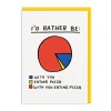 With You Eating Pizza Greeting Card | Ohh Deer