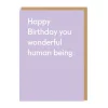 Wonderful Human Being Birthday Card | Ohh Deer