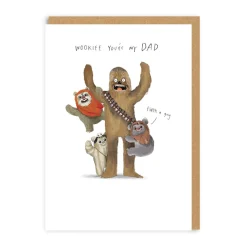 Wookie Star Wars Father's Day Card | Dad Card