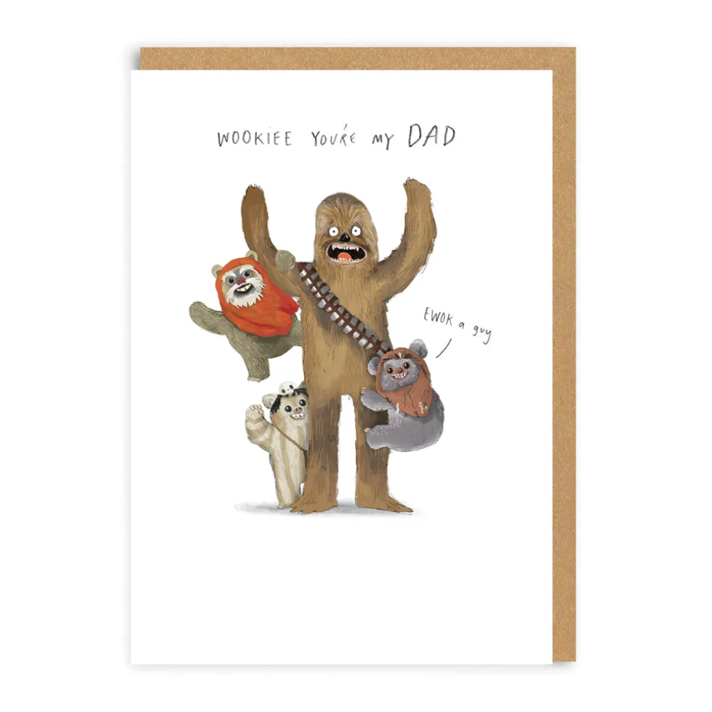Wookie Star Wars Father's Day Card | Dad Card