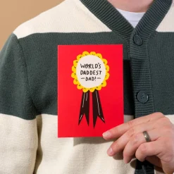 World's Daddest Dad Greeting Card