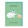Your Cake Fell Off Birthday Card | Ohh Deer