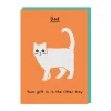 Your Gift Is In The Litter Tray Father's Day Card | Ohh Deer