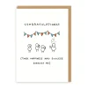 Your Sucess Disgusts Me Congratulations Card | Ohh Deer