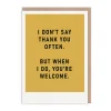 You're Welcome Thank You Card | Ohh Deer